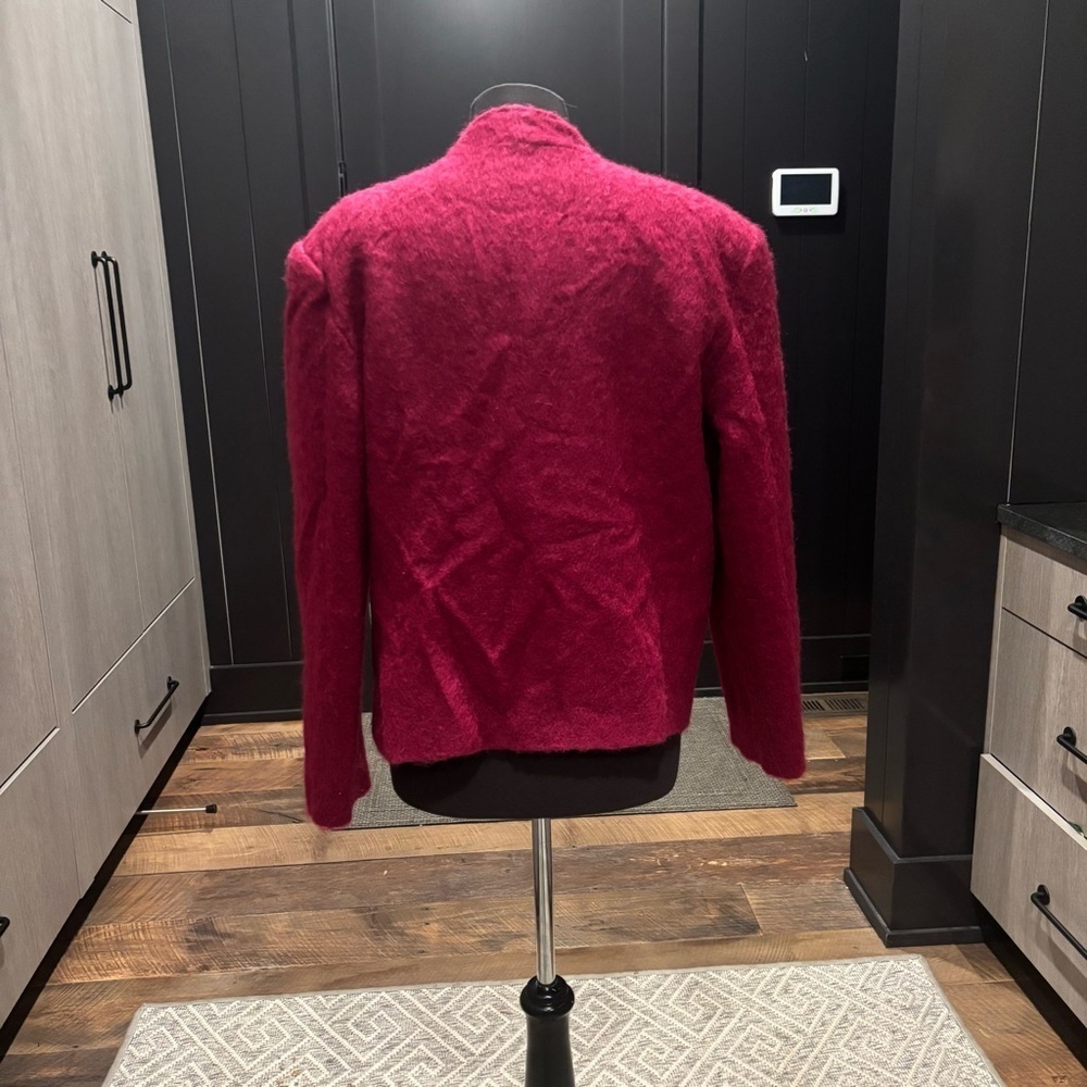 Vintage Lombardi Inc. Mohair Wool Blend Blazer — Size 16 (Modern L) - Picture 2 of 6
